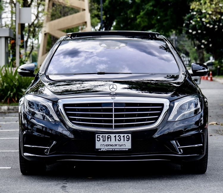 Mercedes-Benz S-Class 2016 S500 Sedan ปลั๊กอินไฮบริด (PHEV) ไม่ติดแก๊ส เกียร์อัตโนมัติ ดำ รูปที่ 2