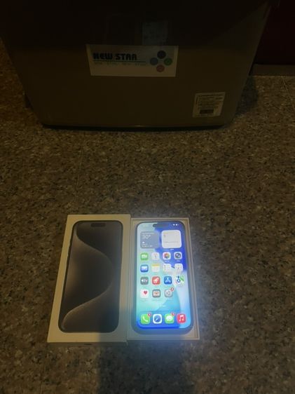 iPhone 128 GB ขายไอโฟน15ProสีBlack Titanuim128กิ๊กมีกล่องสูนTrueสภาพสวยๆใช้งานดีทุกๆฟังชั่นถูกๆ
