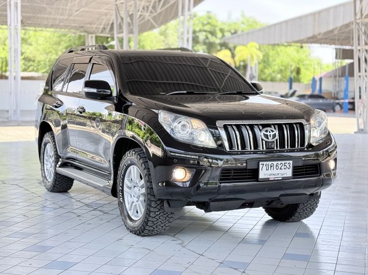 Toyota Land Cruiser Prado 2012 3.0 D4D 4WD ดีเซล ไม่ติดแก๊ส เกียร์อัตโนมัติ ดำ