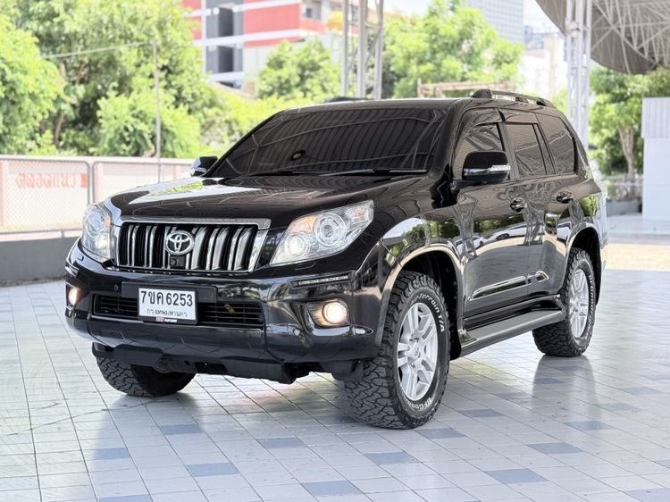 Toyota Land Cruiser Prado 2012 3.0 D4D 4WD ดีเซล ไม่ติดแก๊ส เกียร์อัตโนมัติ ดำ รูปที่ 2