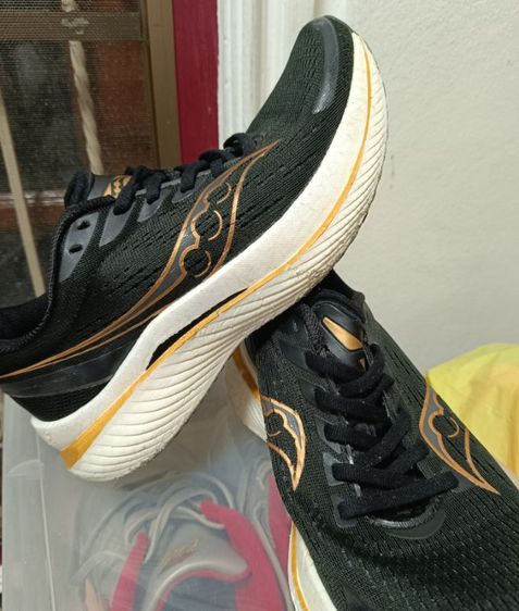 ขายถูก Saucony Ride13 size 38/240cm สภาพสวย นุ่ม เบาใส่สบาย ของแท้ 100% รูปที่ 10