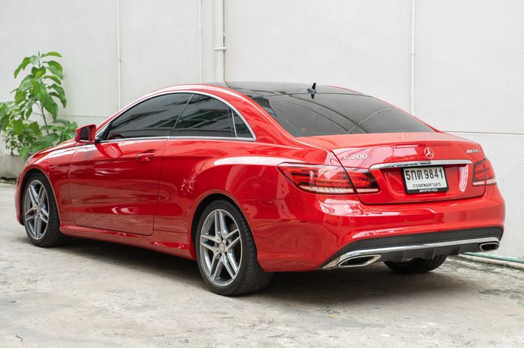 Mercedes-Benz E-Class 2014 E200 Sedan เบนซิน ไม่ติดแก๊ส เกียร์อัตโนมัติ แดง รูปที่ 2