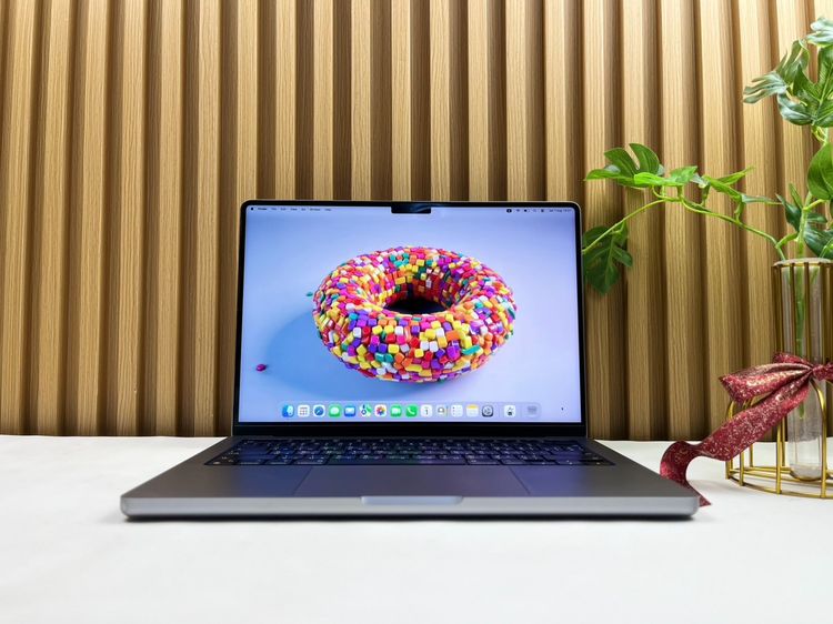 Apple Mackbook Pro 14 Inch แมค โอเอส 16 กิกะไบต์ อื่นๆ ไม่ใช่ MacBook Pro 14-inch M1 Pro 2021 Ram16GB SSD512GB Space Gray 