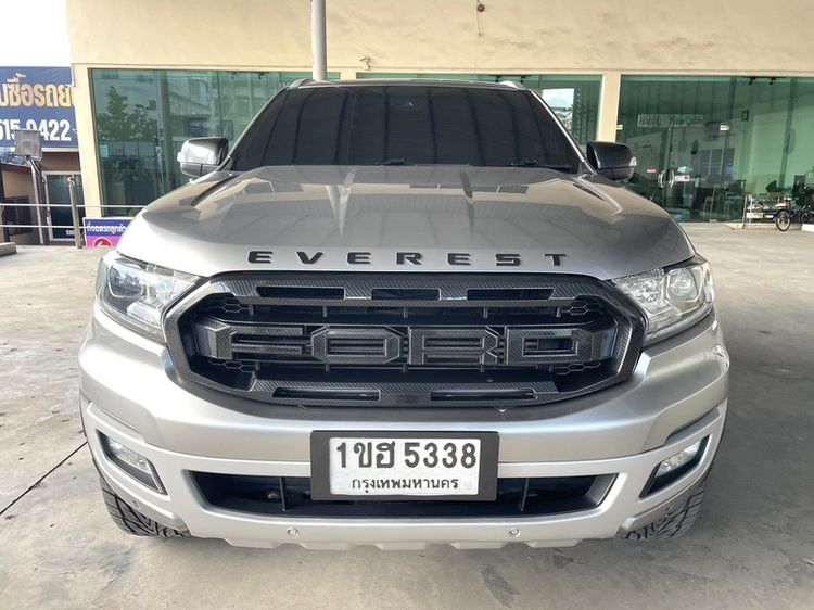 Ford Everest 2021 2.0 Titanium Plus Utility-car เบนซิน ไม่ติดแก๊ส เกียร์อัตโนมัติ เทา รูปที่ 2