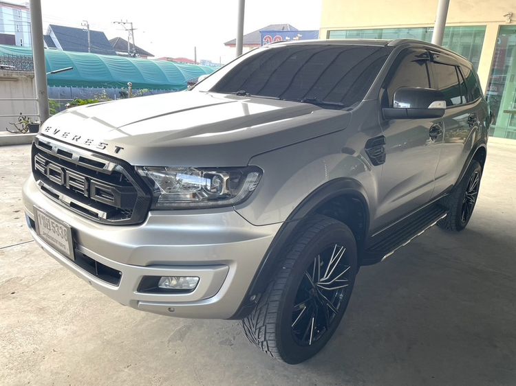 Ford Everest 2021 2.0 Titanium Plus Utility-car เบนซิน ไม่ติดแก๊ส เกียร์อัตโนมัติ เทา รูปที่ 3