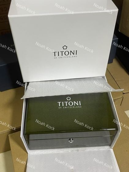 กล่องนาฬิกา Titoni ของแท้ 100% ของใหม่มือหนึ่ง สภาพดีเยี่ยม (เฉพาะกล่อง ไม่รวมนาฬิกา) รูปที่ 5