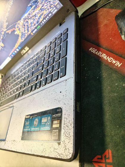 ขายโน๊ตบุ๊ค Asus Ram12GB Hdd 600 gb GTX 950M รูปที่ 5