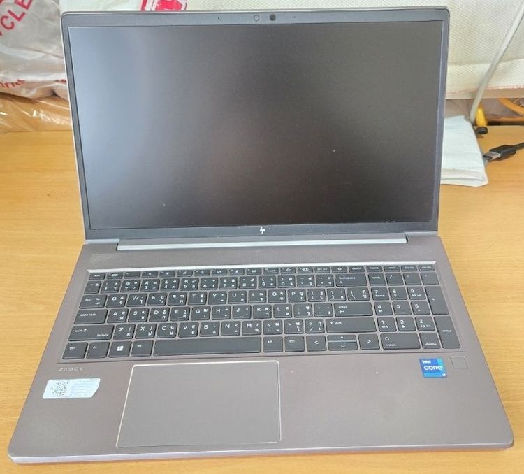 Rtx A2000 Hp Zbook Power15.6 G8  i7-11800H   Ssd 512แรม16gb จอ 15 full hd คีไฟ วินแท้ รูปที่ 2