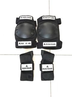 ROLLER BLADE KNEE PADS AND HAND GUARDS