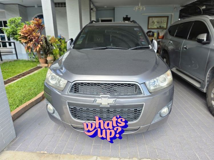 รถ Chevrolet Captiva 2.4 LT สี เทา