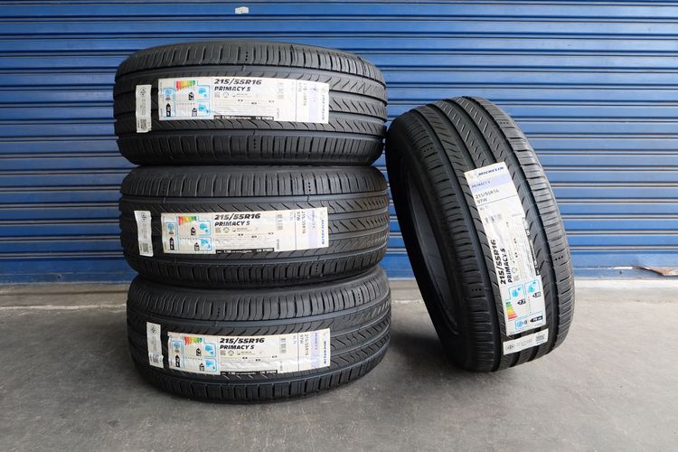 💪 ยางใหม่ Michelin รุ่น Primacy 5 ขนาด 215 55R16 ปี25