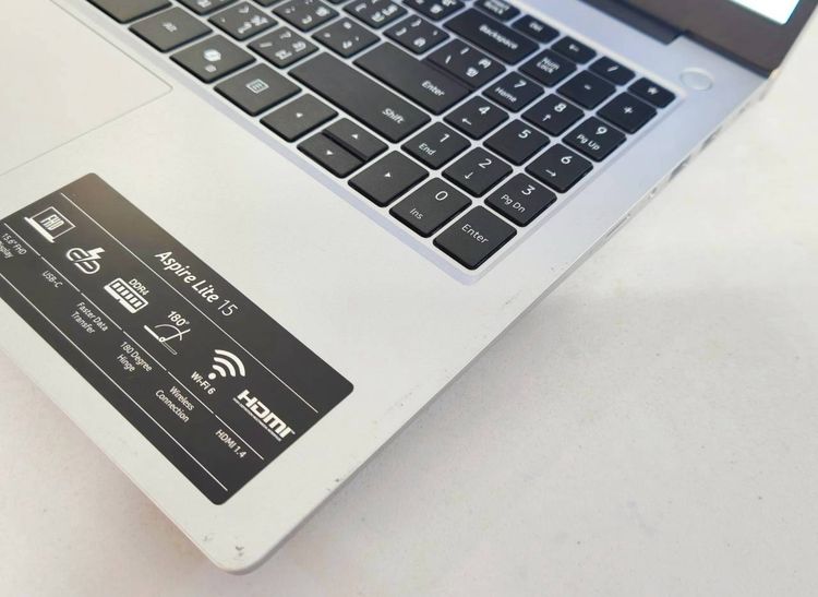 ขาย โน็ตบุ๊ค  Acer Aspire Lite 15 Ryen5 7430U M.2 512GB Ram 16GB จอ15.6 Full HD วินโดว์แท้ ราคา12,900บาท มีประกันจากศูนย์ รูปที่ 10