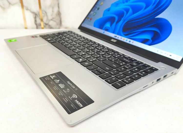 ขาย โน็ตบุ๊ค  Acer Aspire Lite 15 Ryen5 7430U M.2 512GB Ram 16GB จอ15.6 Full HD วินโดว์แท้ ราคา12,900บาท มีประกันจากศูนย์ รูปที่ 4