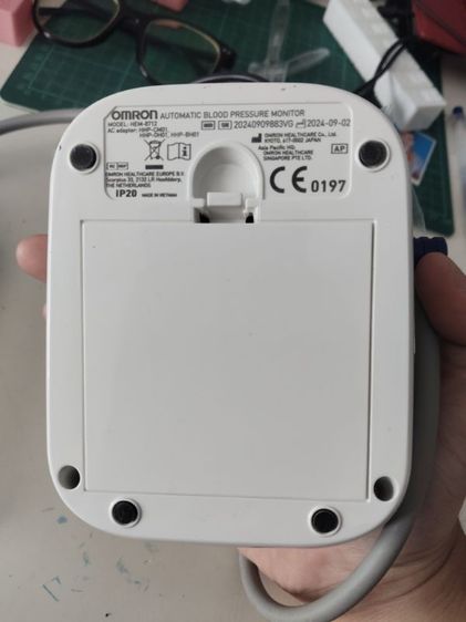 ขายเครื่องวัดความดัน omron รุ่น HEM-8712 สภาพใหม่มาก รูปที่ 2
