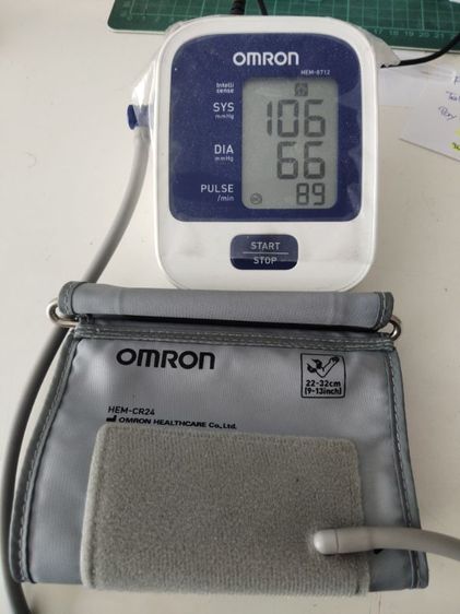 ขายเครื่องวัดความดัน omron รุ่น HEM-8712 สภาพใหม่มาก รูปที่ 5