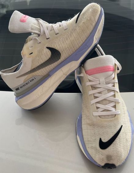 ขายถูก Nike Invincible Run 3 size 40.5-255cm ของแท้ สภาพดี นุ่มเบาใส่สบาย
