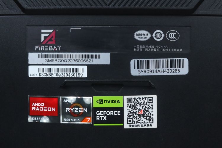 Firebat T6AD  Ryzen 7 7735HS.RTX4060 RAM32.1TB รูปที่ 11