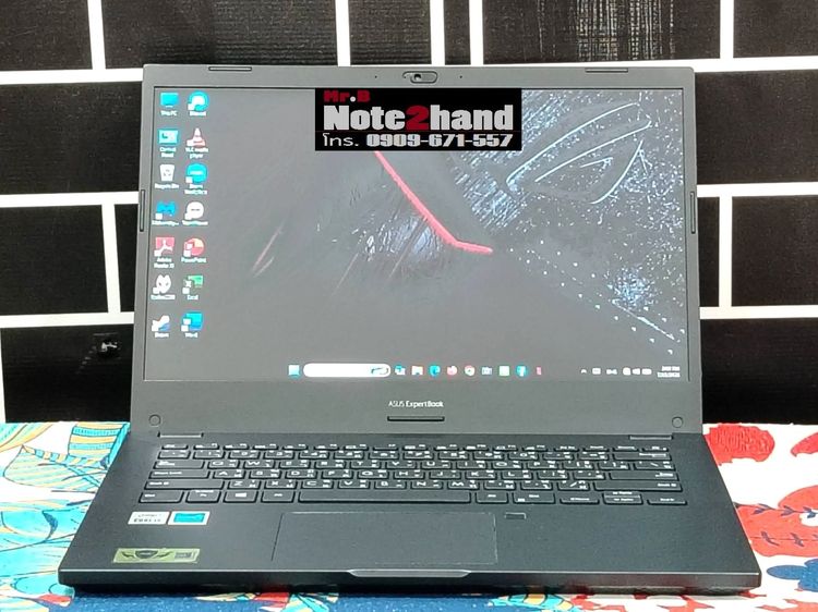 โน๊ตบุ๊คมือสอง ASUS Core i5-10210U จอ14”HD แรม8+NVMe.256+การ์ดจอ UHD 620 รูปที่ 2