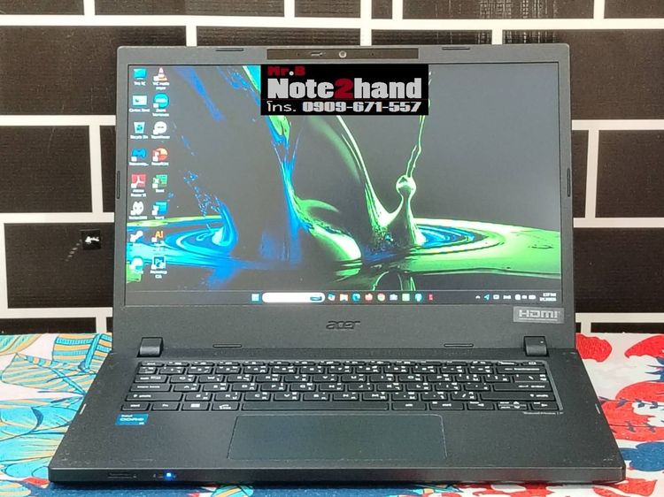โน๊ตบุ๊คมือสอง ACER Core i5-1235U จอ14”IPS แรม8+NVMe256+การ์ดจอ Iris+วินโดว์แท้+ประกันศูนย์ รูปที่ 2