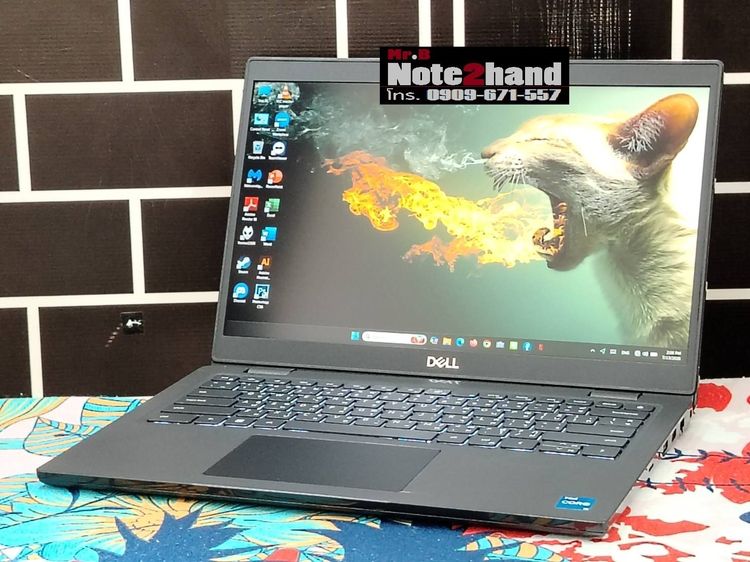โน๊ตบุ๊คมือสอง DELL Core i5-1235U จอ14”FHD แรม8+NVMe512+การ์ดจอ Iris+วินโดว์แท้