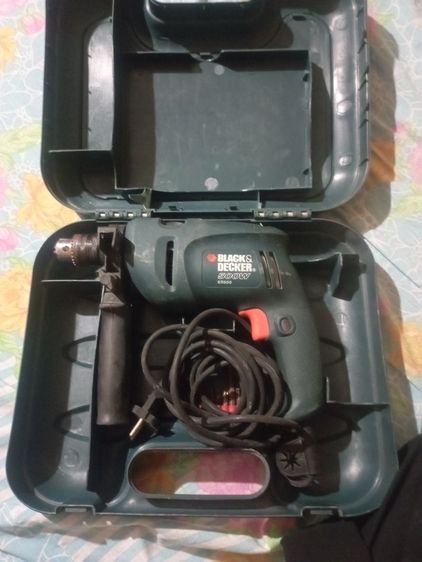 🔥 BLACK+DECKER KR500 สว่านกระแทก 500W พร้อมกล่องแท้ สภาพดี ใช้งานปกติ พร้อมใช้งาน 🔥 รูปที่ 3