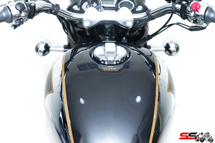 ROYAL ENFIELD CLASSIC 650 TWIN สีพิเศษโครมดำ ปี2026 วิ่งน้อย 800km ไมล์แท้ มือเดียว ท่อคู่ RHINO RACING รถสวยมากสภาพป้ายแดงไม่มีชนไม่มีล้ม รูปที่ 14