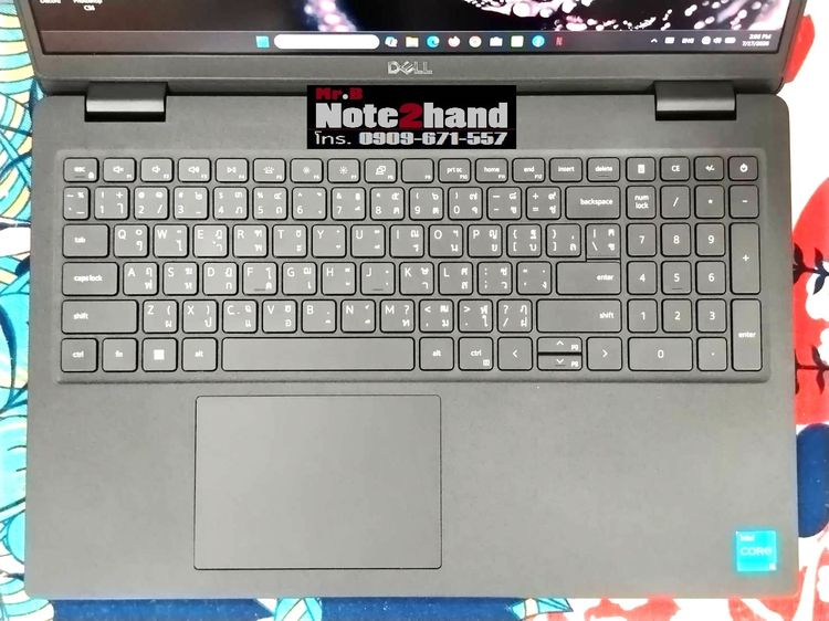 โน๊ตบุ๊คมือสอง DELL Core i5-1235U จอ15.6” IPS แรม8+NVMe512+การ์ดจอ Iris+วินโดว์แท้ รูปที่ 5