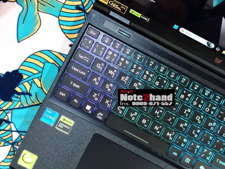 โน๊ตบุ๊คมือสอง ACER Core i5-14500HX จอ16.0” แรม32+NVMe512+NVMe1TB+RTX6GB+ปกศ. รูปที่ 3