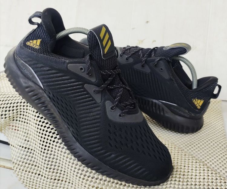 รองเท้าผ้าใบ ผ้าใบ UK 9 | EU 43 1/3 | US 9.5 รองเท้า💥adidas ALPHA Bonce💥ของแท้‼️สีดำ ทั้งคู่‼️พื้นเดิม นิ่ม เบา สวยๆ เดิม สภาพดี💥ไซร์ 43.5