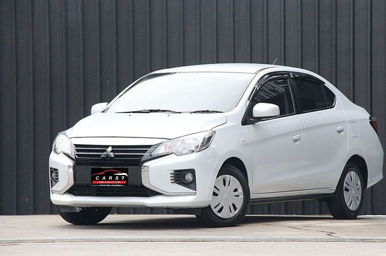 รถ Mitsubishi Attrage 1.2 GLS สี ขาว