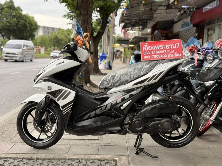 Aerox 155 สี ขาว ปี 60 รถบ้านมือเดียว