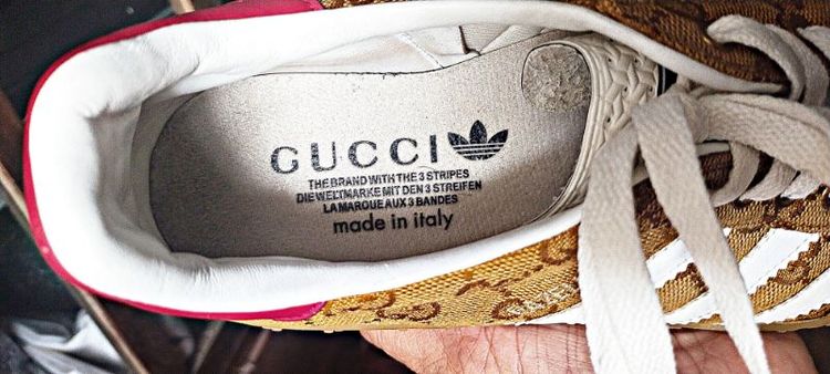 รองเท้า Gucci x Adidas Gazelle รูปที่ 6