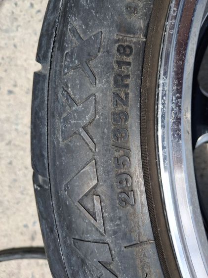 ล้อแม็กซ KM-SR์ ขอบ 18 หน้า 9.5 หลัง 10.5 รูปที่ 10