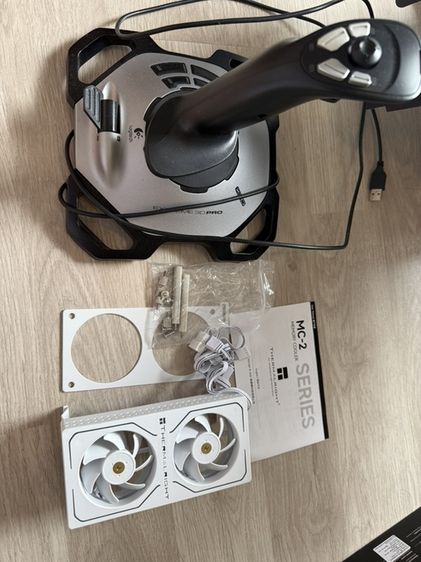 เม้าส์ logitech extreme 3d pro / thermalright mc-2 argb with (ครบกล่อง)