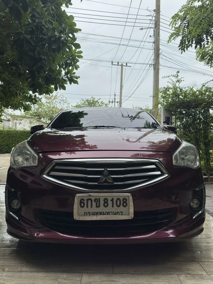 รถ Mitsubishi Attrage 1.2 GLS สี แดง