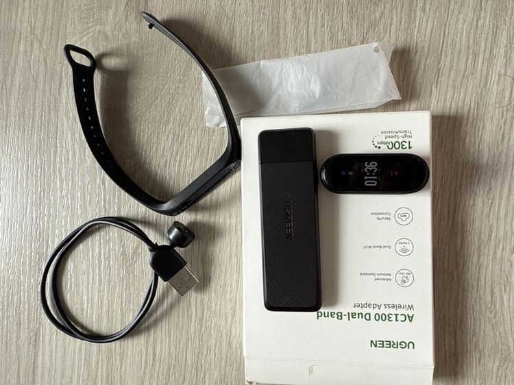 mi band 5 / ugreen wifi ac130 bual-band