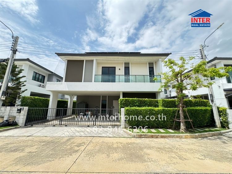 บ้านเดี่ยว 2 ชั้น 58.7 ตร.ว. หมู่บ้านเซนโทร ราชพฤกษ์-สวนผัก2 ถนนราชพฤกษ์ ถนนบรมราชชนนี บางกรวย นนทบุรี