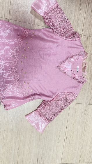 อื่นๆ กระโปรง L ชมพู แขนยาว เสื้อผ้าไหมอิตาลี