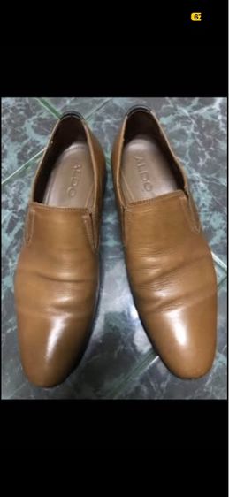 รองเท้าหนังผู้ชายทางการสีน้ำตาล Brand ALDO เบอร์42 ของแท้ รูปที่ 2