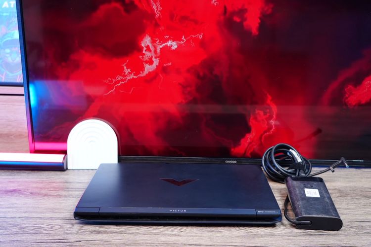 HP Victus Gaming 15 i5-13500H RTX4050(6GB) RAM16GB SSD512GB จอ15.6นิ้ว FHD 144Hz ดีไซน์สวยเรียบหรูดูทันสมัย เครื่องพร้อมใช้งาน ขายในราคาสุดค รูปที่ 9