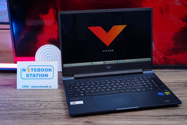 HP Victus Gaming 15 i5-13500H RTX4050(6GB) RAM16GB SSD512GB จอ15.6นิ้ว FHD 144Hz ดีไซน์สวยเรียบหรูดูทันสมัย เครื่องพร้อมใช้งาน ขายในราคาสุดค รูปที่ 4