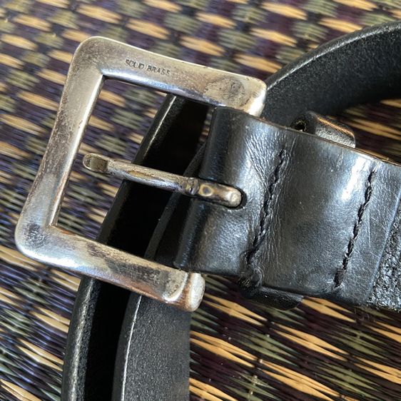 Vintage Leather Belt (Gap Made in USA) รูปที่ 6