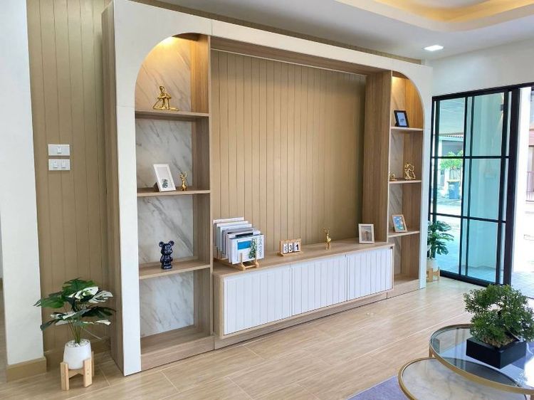 มีบางส่วน ใช่ ขายบ้านเดี่ยว หมู่บ้านสัมมากร มีนบุรี 2 สามวา หทัยราษฎร์ สุวินทวงศ์ รามอินทรา แฟชั่นไอส์แลนด์ ซาฟารีเวิลด์ สวนสยาม รพ.สินแพทย รถไฟฟ้าสีชมพู รูปที่ 3
