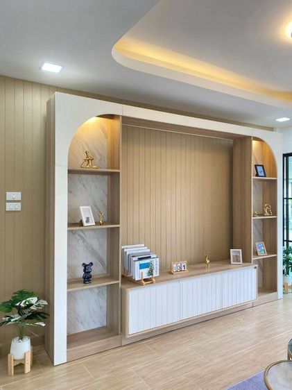 มีบางส่วน ใช่ ขายบ้านเดี่ยว หมู่บ้านสัมมากร มีนบุรี 2 สามวา หทัยราษฎร์ สุวินทวงศ์ รามอินทรา แฟชั่นไอส์แลนด์ ซาฟารีเวิลด์ สวนสยาม รพ.สินแพทย รถไฟฟ้าสีชมพู รูปที่ 4