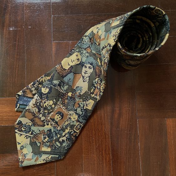 อื่นๆ Vintage Zegna Silk Tie