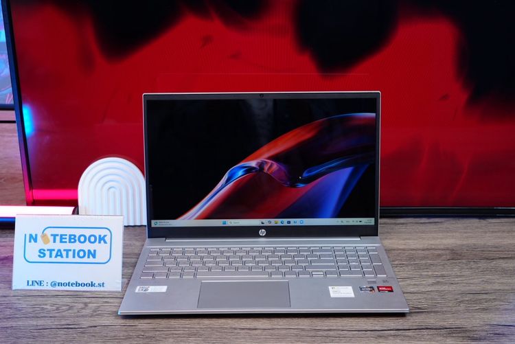 HP Pavilion 15 Ryzen7-5700U Ram12 SSD512 จอ15.6 FHD สเปคดีใช้งานทั่วไป มีไฟใต้คีย์บอร์ด ขายเพียง 10,900 .- พร้อมใช้งาน รูปที่ 2