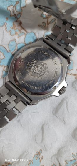 ขายวินเทจ TAG Heuer Formula 1 Professional 200M (Gen 1 ยุค 90s) หน้าปัดดำ-แดง สายเหล็ก Jubilee แท้. รูปที่ 2