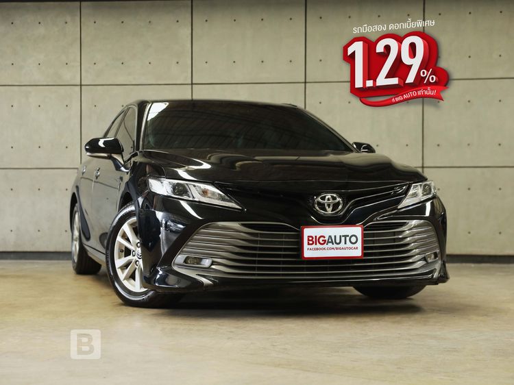 Toyota Camry 2021 2.0 G Sedan เบนซิน ไม่ติดแก๊ส เกียร์อัตโนมัติ ดำ