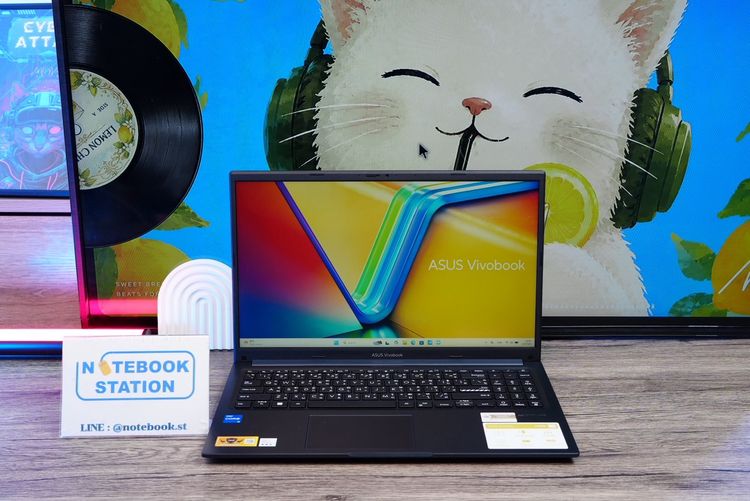 Asus Vivobook 15 i5-13420H Ram16 SSD512 จอ15.6นิ้ว FHD IPS สเปคสูงทำงานเก่ง จอใหญ่มีแป้นตัวเลขแยก ดีไซน์เรียบหรูเบาบาง เครื่องมีประกันศูนย์  รูปที่ 2
