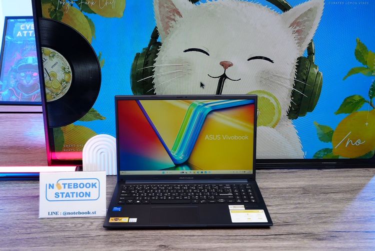 วินโดว์ 16 กิกะไบต์ ไม่ใช่ Asus Vivobook 15 i5-13420H Ram16 SSD512 จอ15.6นิ้ว FHD IPS สเปคสูงทำงานเก่ง จอใหญ่มีแป้นตัวเลขแยก ดีไซน์เรียบหรูเบาบาง เครื่องมีประกันศูนย์ 
